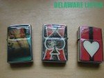 Survival Pocket Lighter with Poker Playing Cards