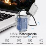 Waterproof Flashlight and Dual Arc Windproof Lighter