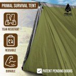 Bug Out Bag Survival Shelter Tent with Doors