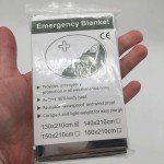 Emergency Mylar Thermal Blankets for Survival 84"x52