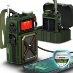 Emergency Solar Hand Crank Weather Radio and Charger
