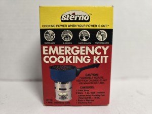 Sterno Emergency Cooking Stove Kit - Vintage Style