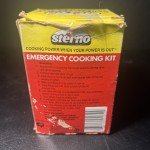 Sterno Emergency Cooking Kit for Power Outages