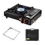 3000W Dual Fuel Camping Stove - Windproof Burner