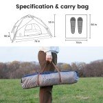 Lightweight Emergency Tent for 2 People
