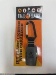 Windproof Jet Flame Torch Lighter with Carabiner