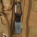 Windproof Jet Flame Torch Lighter with Carabiner
