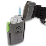 Windproof Jet Flame Torch Lighter with Carabiner