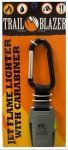 Windproof Jet Flame Torch Lighter with Carabiner