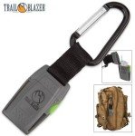 Windproof Jet Flame Torch Lighter with Carabiner