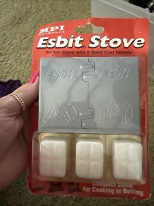 Esbit Pocket Folding Stove Survival Kit