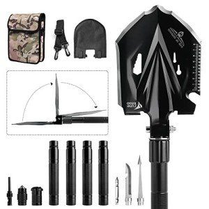 18-in-1 Tactical Folding Shovel for Survival