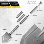 Zune Lotoo Folding Multitool Shovel – 18 in 1