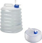 Collapsible BPA-Free Water Container with Spigot
