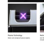 USB Rechargeable Windproof Waterproof Plasma Lighter