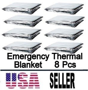 Mylar Emergency Thermal Blankets for Survival
