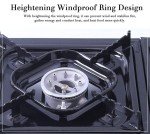 3000W Dual Fuel Camping Stove for Windy Conditions