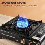 3000W Dual Fuel Camping Stove for Windy Conditions