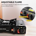 3000W Dual Fuel Camping Stove for Windy Conditions