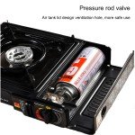 Butane Camping Stove with Carry Case - 8000 BTU