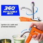2 Pack USB Rechargeable Waterproof Torch Lighters