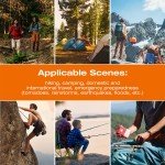 20-Pack Water Filter Straws for Camping & Emergencies