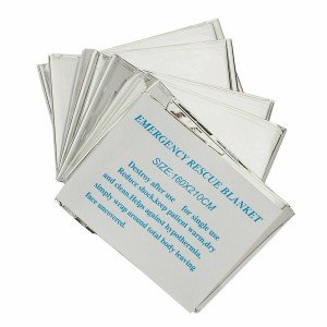 Silver Emergency Mylar Thermal Survival Blanket