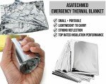 Silver Emergency Mylar Thermal Survival Blanket