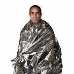 5-Pack Emergency Mylar Thermal Blankets 54x82