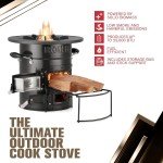 Portable Camping Wood Stove for Survival Needs