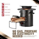 Portable Camping Wood Stove for Survival Needs