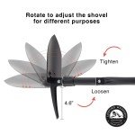 Military Folding Shovel Kit for Survival and Camping