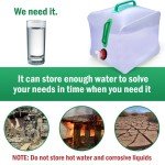 5-Gallon Collapsible Water Container with Spigot