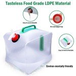 5-Gallon Collapsible Water Container with Spigot