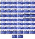 50 Pack Emergency Solar Mylar Thermal Blankets