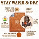 Extra-Large Mylar Emergency Blankets - 4-Pack