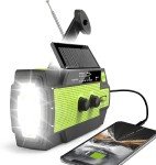 RunningSnail 090PG Emergency Crank Weather Radio