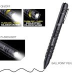 Tactical Self-Defense Pen with LED Flashlight