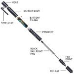 Tactical Self-Defense Pen with LED Flashlight