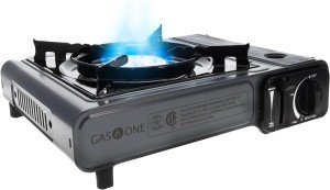 Butane Camping Stove with Case and Auto Ignition