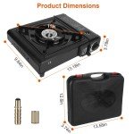 300W Dual Fuel Portable Camp Stove Burner