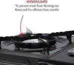 Butane Camping Stove with Case and Auto Ignition