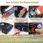 300W Dual Fuel Portable Camp Stove Burner