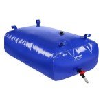 87 Gal Collapsible Water Storage Bladder - Blue PVC