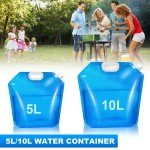 5 Gallon Foldable Water Container with Spigot