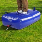 87 Gal Collapsible Water Storage Bladder - Blue PVC