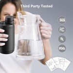 BKLES Portable Water Filter with Emergency Light