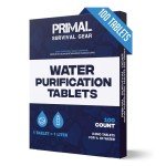 Emergency Water Purifier Tablets for Preppers