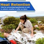 4 Pack XL Emergency Mylar Thermal Blankets