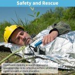 8 Pack XL Thermal Mylar Emergency Blankets